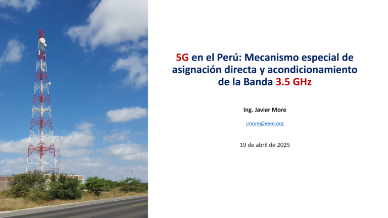 0 5g en el perú