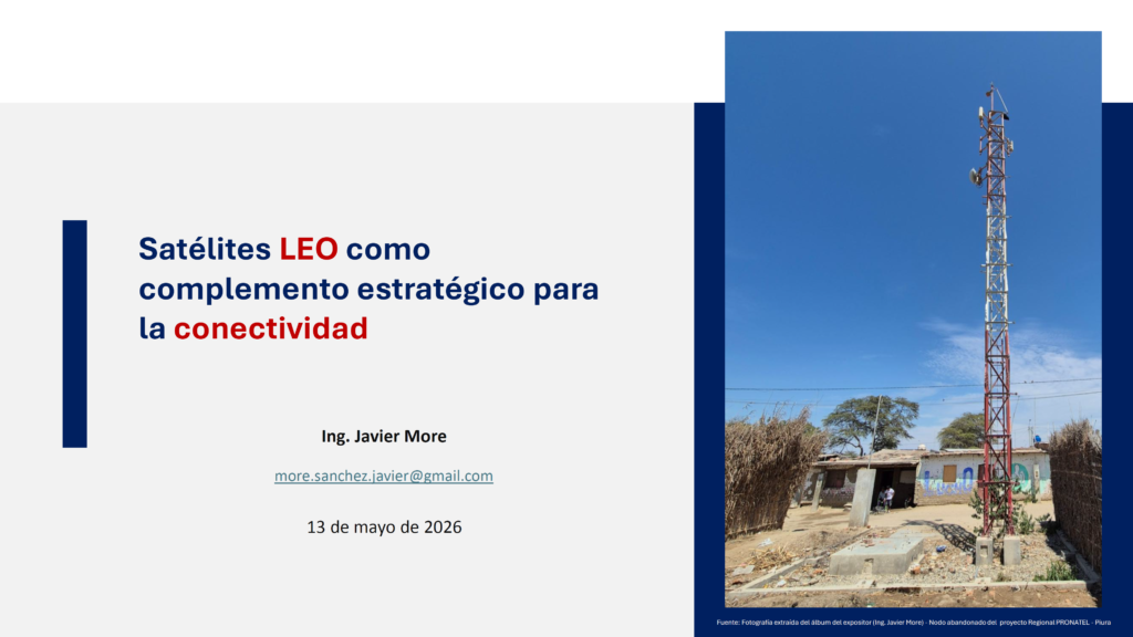 5 satélites leo para la conectividad